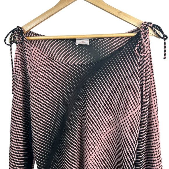 Miss California Asymmetric Top with Infinity Designs Shoulder Tie Off Shoulder - Picture 2 of 8